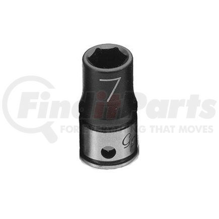 81007M by GREY PNEUMATIC - 3/8" Drive x 7mm Standard Duo-Socket - 6 Point