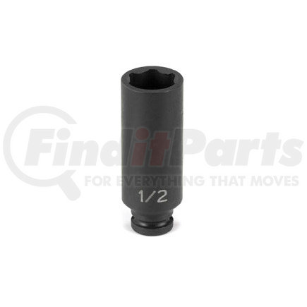 906MDS by GREY PNEUMATIC - 1/4" Surface Drive x 6mm Deep Impact Socket