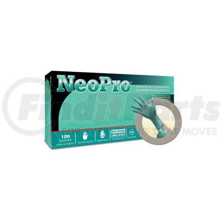 NPG888S by MICROFLEX - NeoPro® Powder-Free Neoprene Examination Gloves, Green, Small
