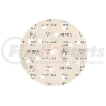 FM-622-800 by MIRKA ABRASIVES - 6" MICROSTAR GRIP DISC P800