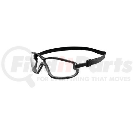 5103 by SAS SAFETY CORP - Black Frame Gloggles™ with Clear Lens