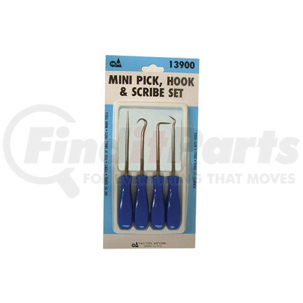 13900 by SGS TOOL COMPANY - Mini Pick, Hook and Scribe Set