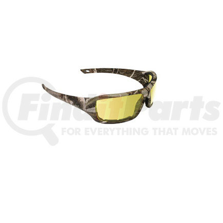 5550-03 by SAS SAFETY CORP - Dry Forest Camo Safety Glasses with Yellow Lens