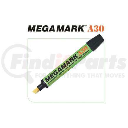 BON10706 by U-MARK INC - MegaMark Broad Tip Marker A30, Yellow