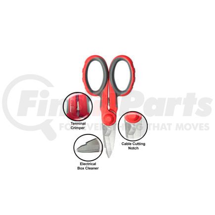 VT-3909 by VAMPIRE TOOLS - All-In-One Electrician's Scissors eShears