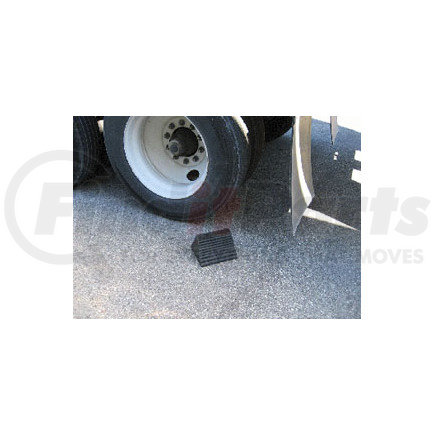 15300 by AME INTERNATIONAL - Molded Rubber Wheel Chock