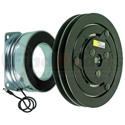 22-11001 by OMEGA ENVIRONMENTAL TECHNOLOGIES - A/C Compressor Clutch - 7 in. Diameter, 12V, 2 Grooves, York 210 (Ogura)