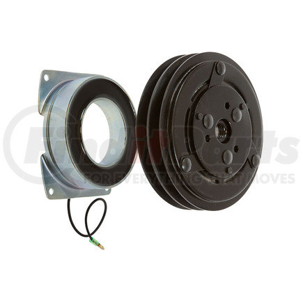 22-11002-AM by OMEGA ENVIRONMENTAL TECHNOLOGIES - A/C Compressor Clutch - York 6 in. 2A 12V 3 Spring with Bullet Terminal