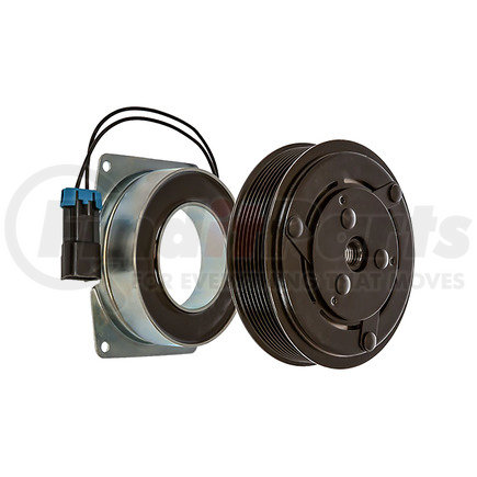 22-11289-AM by OMEGA ENVIRONMENTAL TECHNOLOGIES - CLUTCH YORK PV8 12V 2WIRE 155mm GROOVE DIA