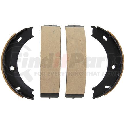 PAB865 by WAGNER - Wagner ThermoQuiet PAB865 Parking Brake Shoe Set