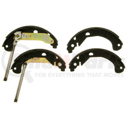 PAB860A by WAGNER - Wagner ThermoQuiet PAB860A Drum Brake Shoe Set