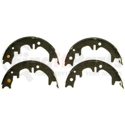PAB859 by WAGNER - Wagner ThermoQuiet PAB859 Parking Brake Shoe Set
