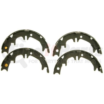 PAB846 by WAGNER - Wagner ThermoQuiet PAB846 Parking Brake Shoe Set