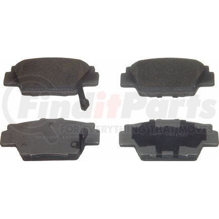 PD504 by WAGNER - Wagner ThermoQuiet PD504 Ceramic Disc Brake Pad Set