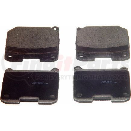PD630 by WAGNER - Wagner ThermoQuiet PD630 Ceramic Disc Brake Pad Set
