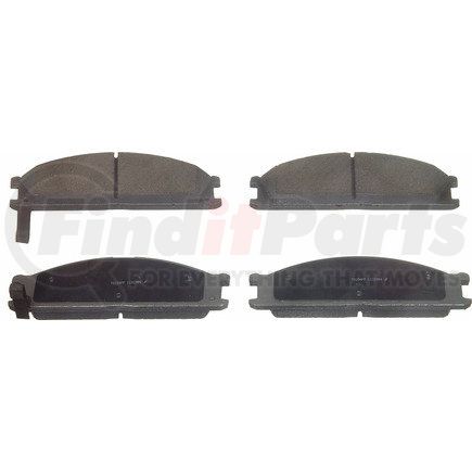 PD554 by WAGNER - Wagner ThermoQuiet PD554 Ceramic Disc Brake Pad Set