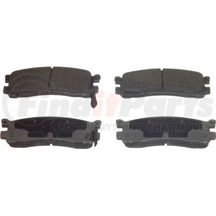 PD553A by WAGNER - Wagner ThermoQuiet PD553A Ceramic Disc Brake Pad Set