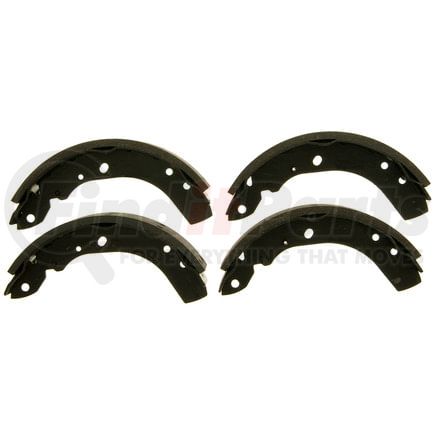 PAB629R by WAGNER - Wagner ThermoQuiet PAB629R Drum Brake Shoe Set