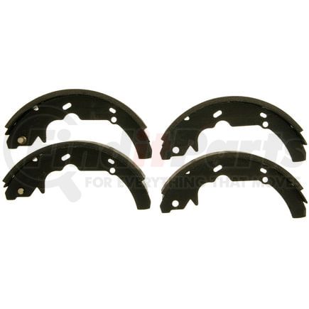PAB618AR by WAGNER - Wagner ThermoQuiet PAB618AR Drum Brake Shoe Set