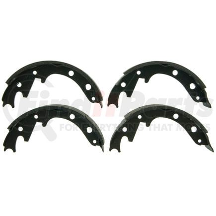 PAB348R by WAGNER - Wagner ThermoQuiet PAB348R Drum Brake Shoe Set