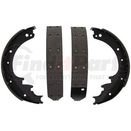 PAB299R by WAGNER - Wagner ThermoQuiet PAB299R Drum Brake Shoe Set