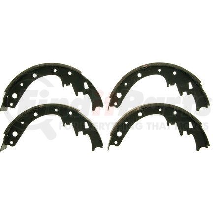 PAB272D by WAGNER - Wagner ThermoQuiet PAB272D Drum Brake Shoe Set