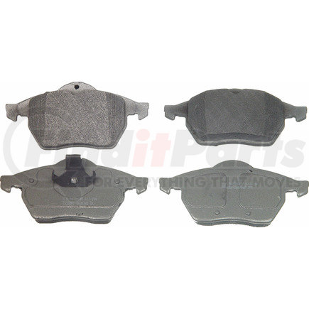 MX736 by WAGNER - Wagner ThermoQuiet MX736 Semi-Metallic Disc Brake Pad Set