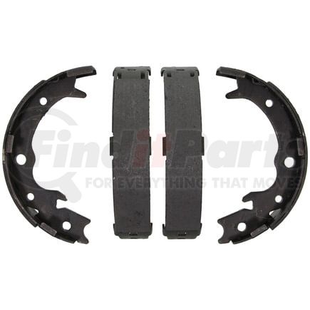 PAB782 by WAGNER - Wagner ThermoQuiet PAB782 Parking Brake Shoe Set