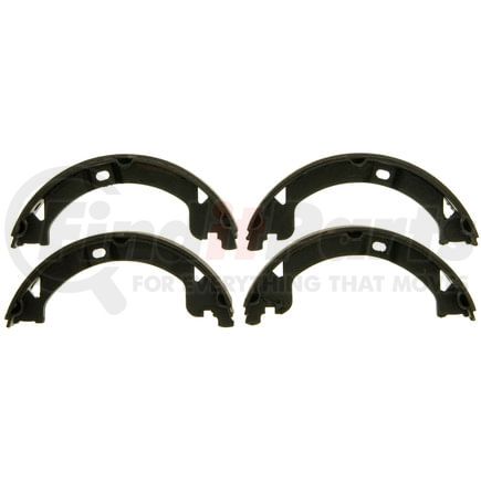 PAB761 by WAGNER - Wagner ThermoQuiet PAB761 Parking Brake Shoe Set