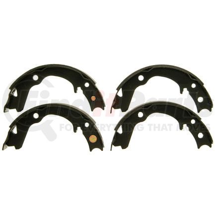 PAB758 by WAGNER - Wagner ThermoQuiet PAB758 Parking Brake Shoe Set