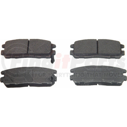 MX580 by WAGNER - ThermoQuiet Semi-Metallic Disc Brake Pad Set