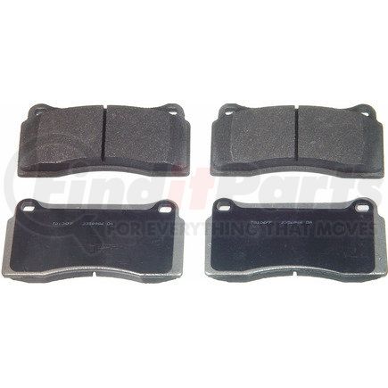 MX410 by WAGNER - ThermoQuiet Semi-Metallic Disc Brake Pad Set