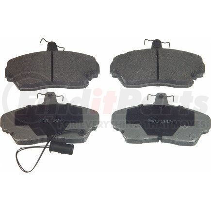 MX405 by WAGNER - Wagner ThermoQuiet MX405 Semi-Metallic Disc Brake Pad Set