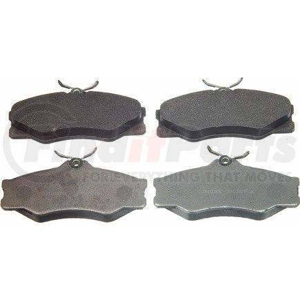 MX338 by WAGNER - Wagner ThermoQuiet MX338 Semi-Metallic Disc Brake Pad Set