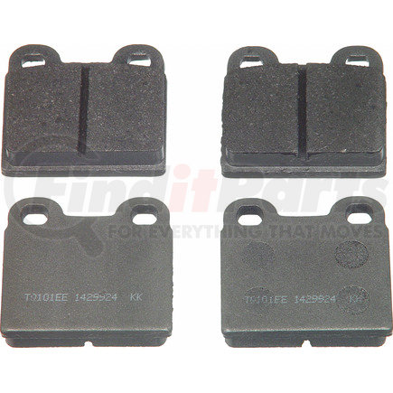 MX30A by WAGNER - Wagner ThermoQuiet MX30A Semi-Metallic Disc Brake Pad Set