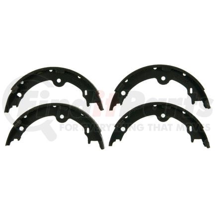 PAB926 by WAGNER - Wagner ThermoQuiet PAB926 Parking Brake Shoe Set