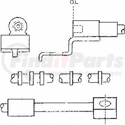 F114601 by WAGNER - BRAKE HOSE