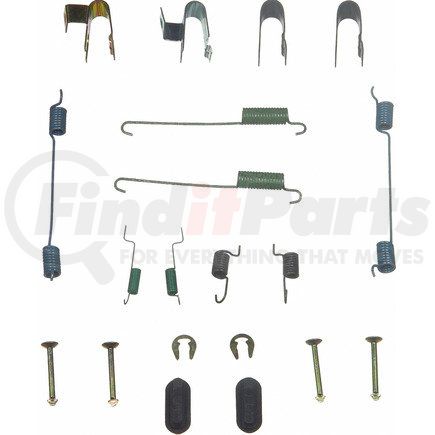 H17154 by WAGNER - Wagner H17154 Brake Combi Kit