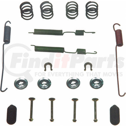 H17121 by WAGNER - Wagner H17121 Brake Combi Kit