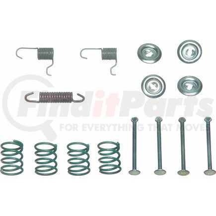 H17233 by WAGNER - Wagner H17233 Brake Combi Kit