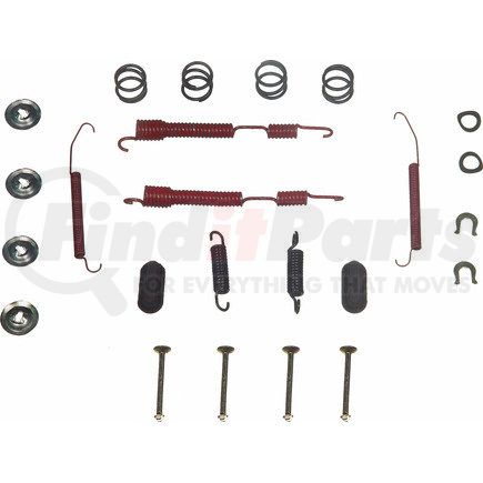 H17219 by WAGNER - Wagner H17219 Brake Combi Kit