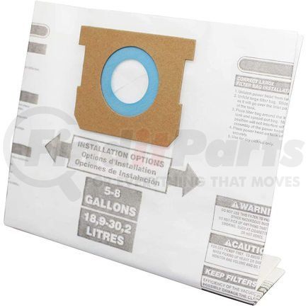 90661 by SHOP-VAC - 5-8 Gallon Disposable Filter Bags