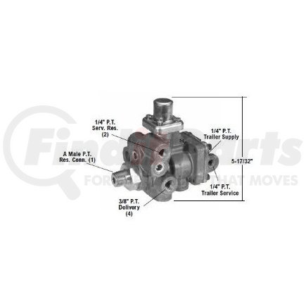 287376RX by BENDIX - VALVE SPRING BRAKE