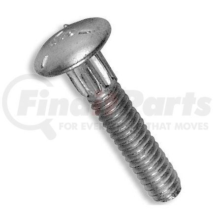 991-00402-100 by TRAMEC SLOAN - Bolt - 1/4"-20 x 1.25" Rib Neck Carriage Bolt (.56" head), Pack of 100