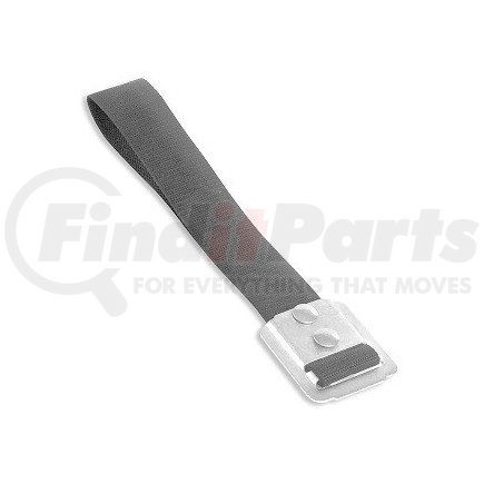 025E10402 by TRAMEC SLOAN - Trailer Door Pull Down Strap - Pull Strap Assembly With Ecoat Retainer, 15.50 Inch
