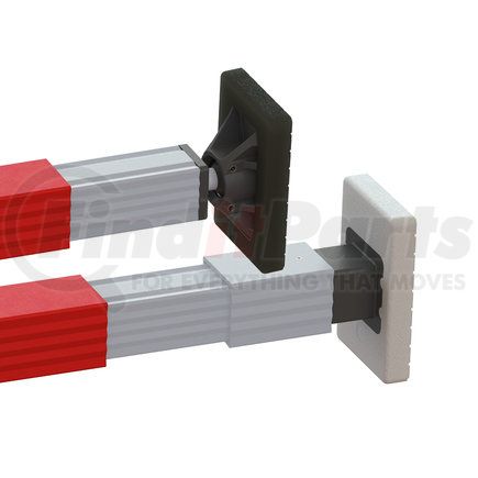 080-01048 by TRAMEC SLOAN - Cargo Bar - SL-30 Series, 84 Inch-114 Inch Articulating And Fixed Feet-Mill Aluminum