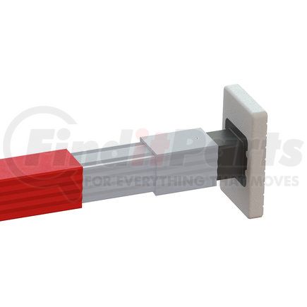 080-01010 by TRAMEC SLOAN - Cargo Bar - SL-30 Series, 84 Inch-114 Inch Fixed Feet-Red Powder Coat