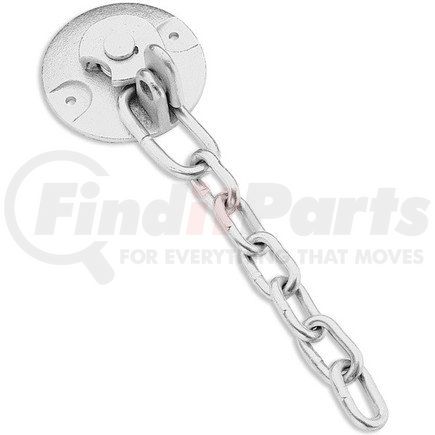025-10602 by FLEET ENGINEERS - Roll Up Door Safety Chain - Zinc-Plated, Spring Loaded Cast Steel
