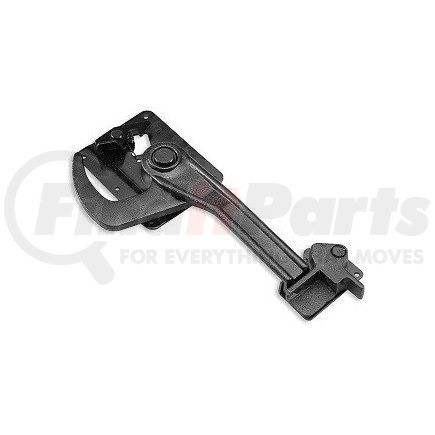 025-10333 by FLEET ENGINEERS - Lock Assembly for 2 Roller Doors, Black E-Coat/Powder Coat