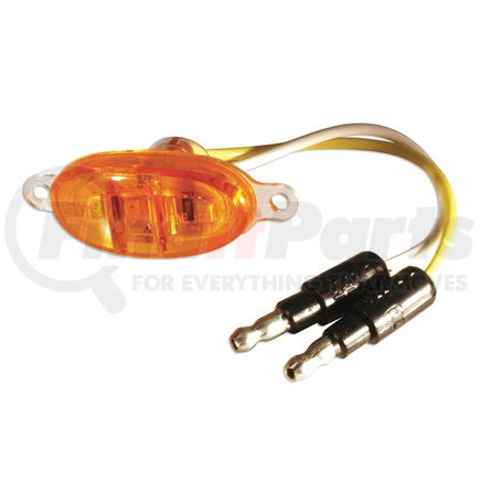 45283-3 by GROTE - MicroNova LED Clearance/Marker Lamp, w/out Chrome Bezel - Yellow (Bulk)